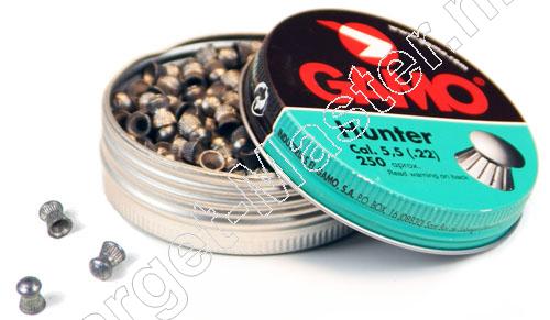 GAMO  -  Luchtdruk Kogeltjes  -  kaliber 5.50mm  -  HUNTER  -  inhoud 250